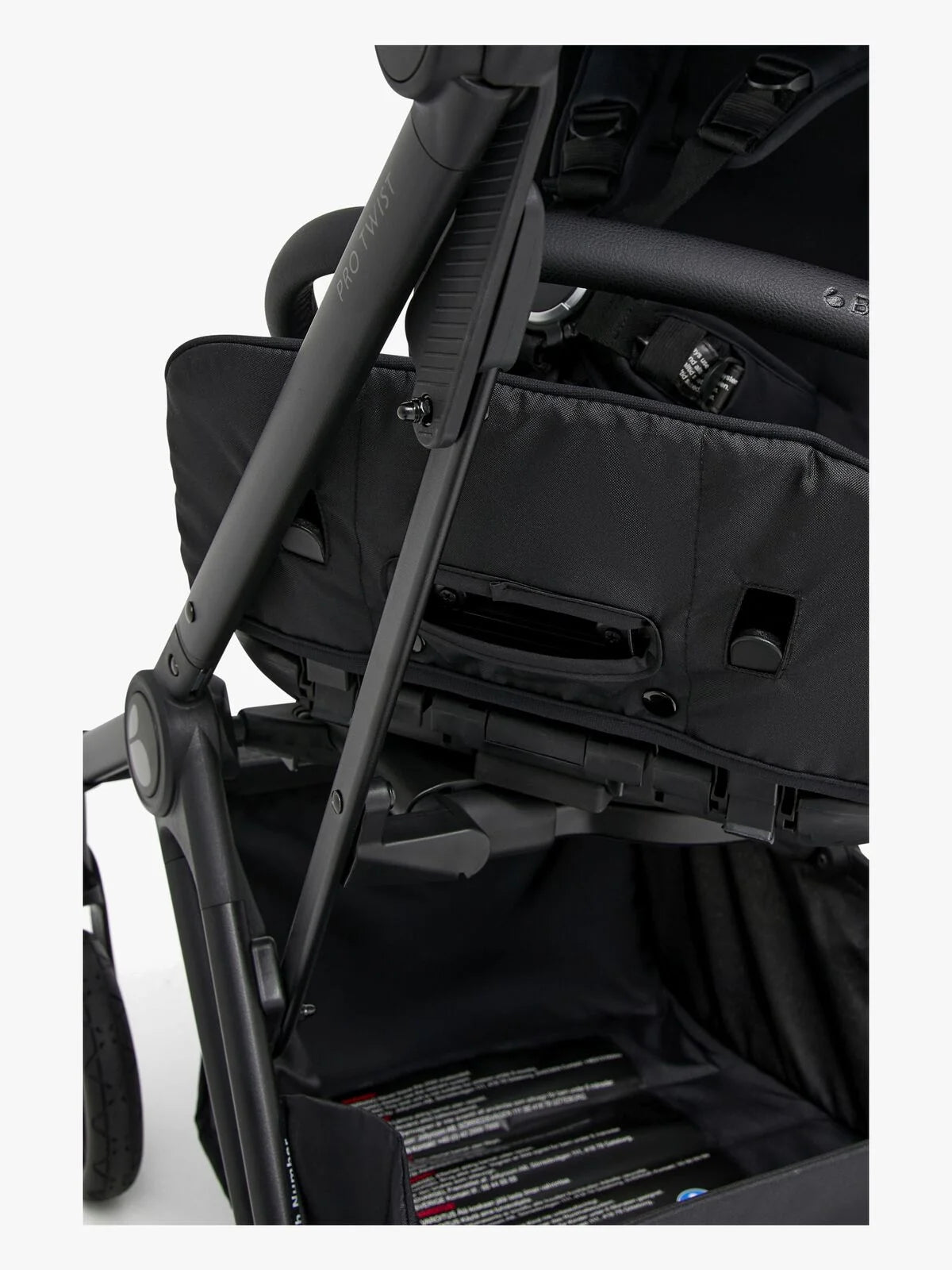 Beemoo Pro Twist Klapvogn - Sort
